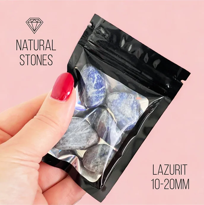 Lazurit, natural stones, 10-20mm / 30gr.