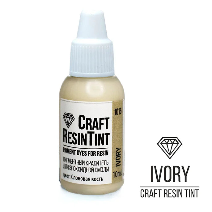 Dye paste for resin CraftResinTint, Ivory, 10ml