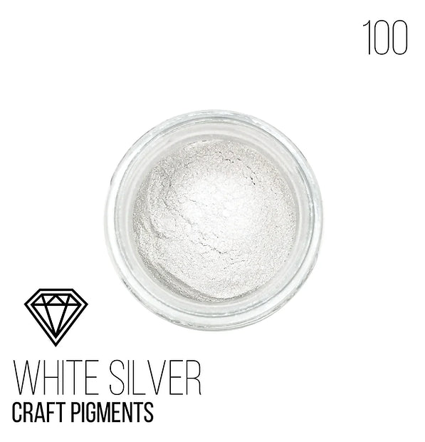 Craft pigment, White Silver