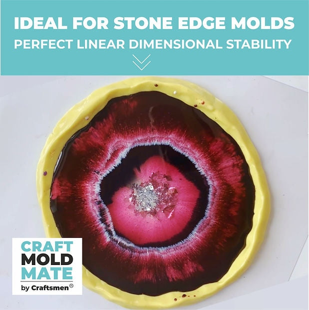 Molding Putty Paste Craft Mold Mate for making stone edge Geode molds, 1kg