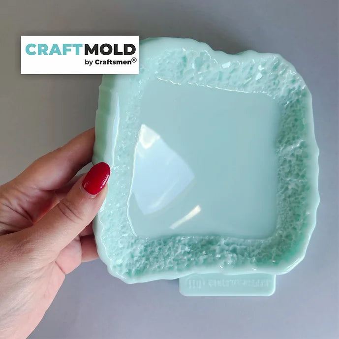 Druzy style Tray & Stand mold No. D_11