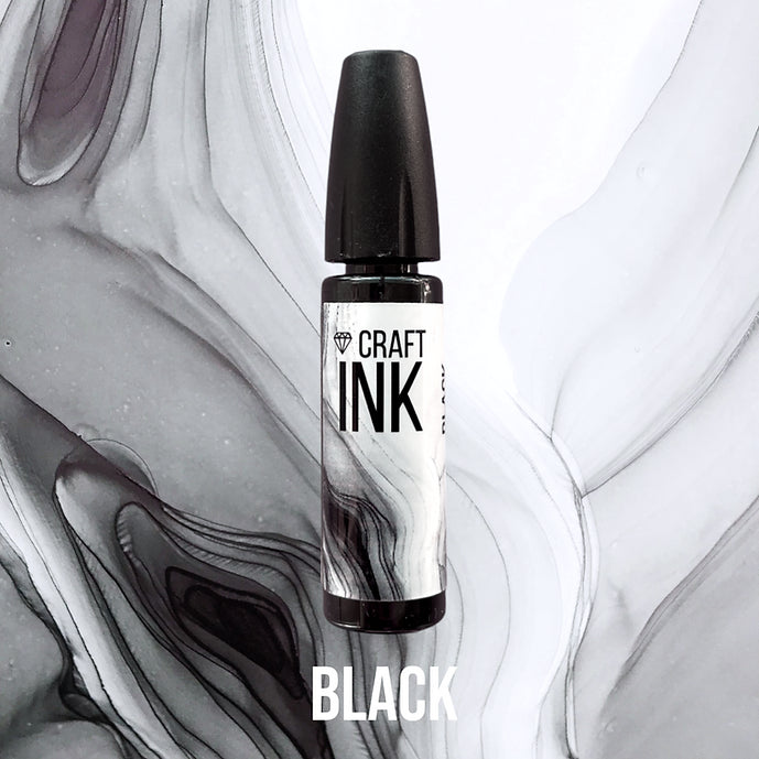 Craft Alcohol INK, Black, 15ml