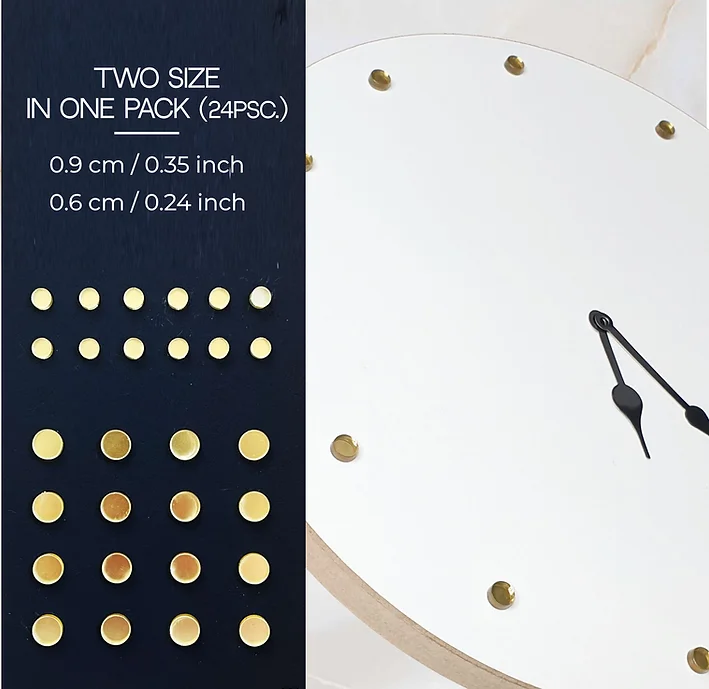 Clock dashes Two size in One pack (24pcs/pack)