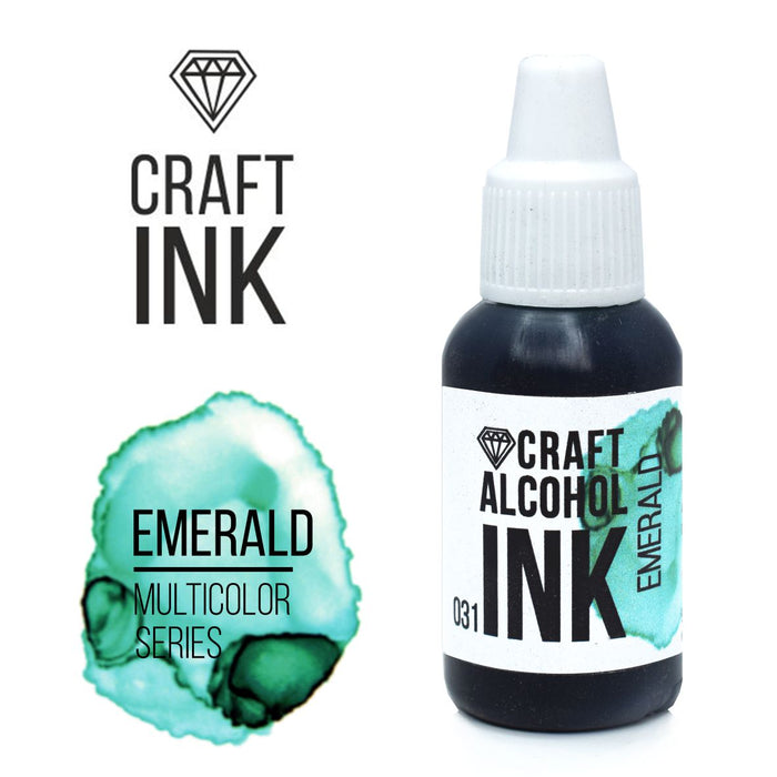 Craft Alcohol INK, Emerald, 15ml