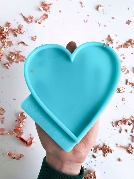 Model No.98 Silicone mold "Heart", 13*12cm