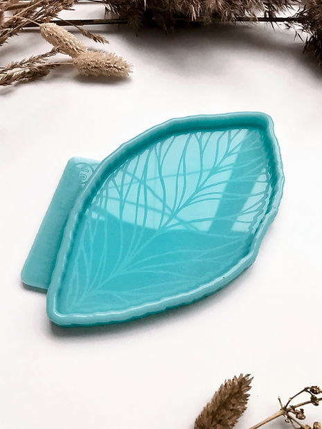 Form #81 Silikonform "Blatt", Klein, 20x11cm