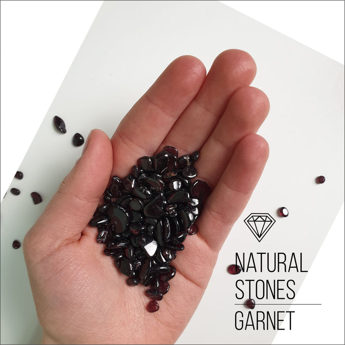 Granat, Natursteine, 5-7mm / 30gr.