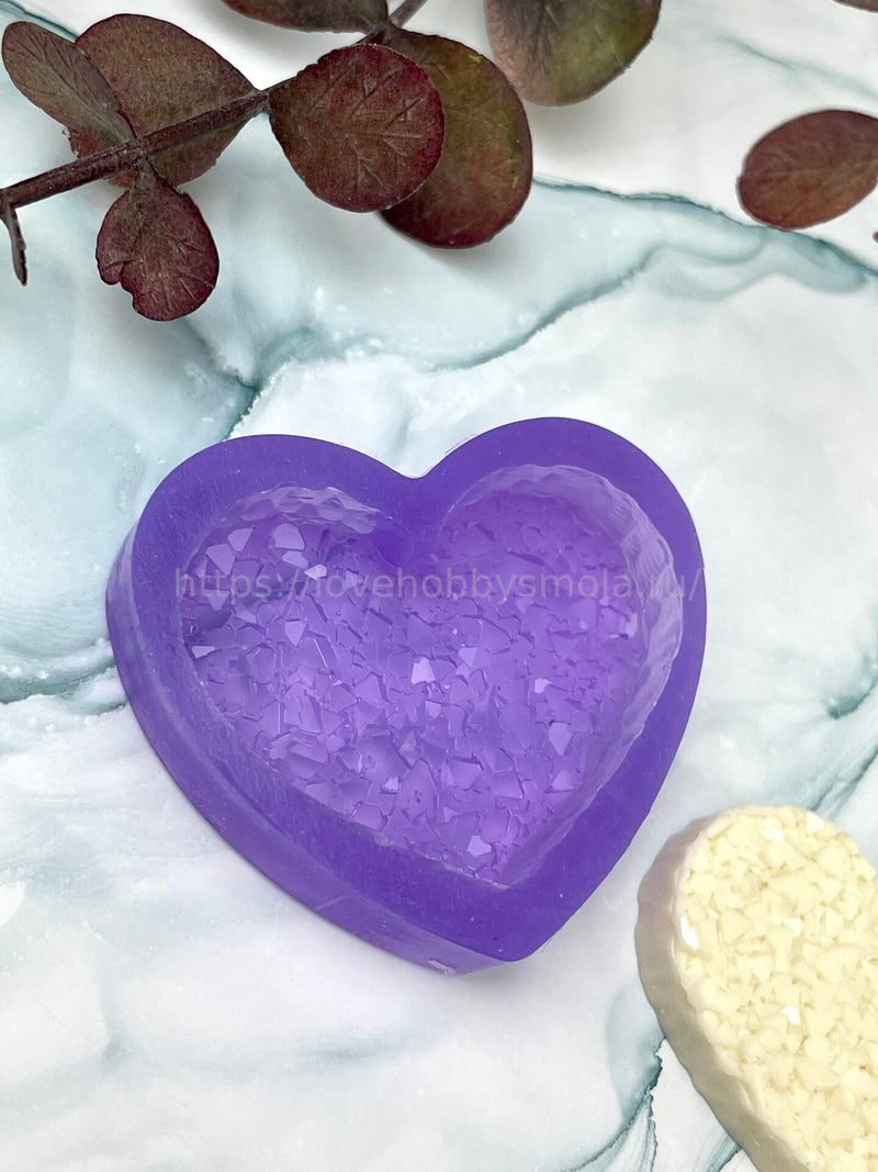 B01 Mini heart shaped silicone mold for epoxy resin – image 3