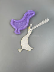 MC35 Silicone mold for Christmas tree decorations in the shape of a Goose – image 4