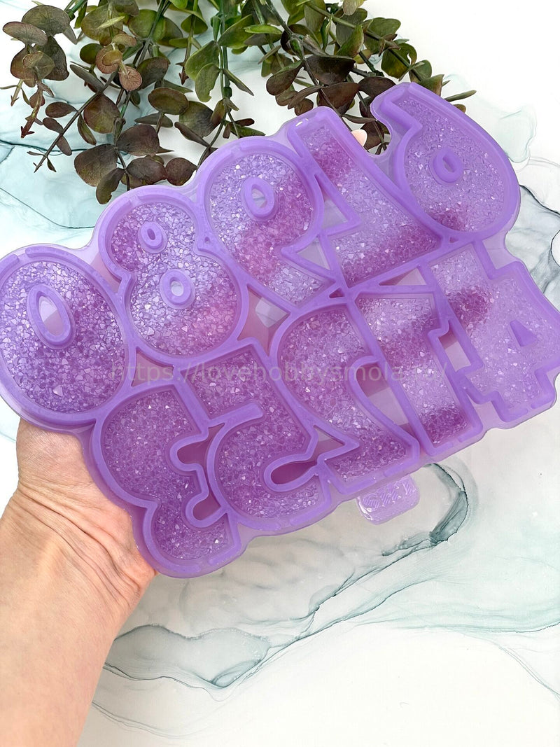 F13 confectionery mold for chocolate and candies in the shape of numbers – image 5
