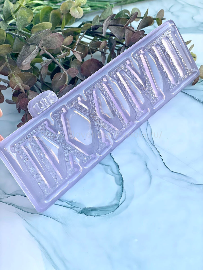 V02 Silicone mold in the form of "Roman numerals for watches" – image 1