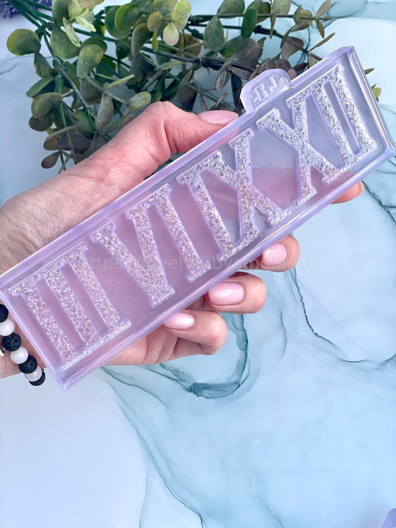 V02 Silicone mold in the form of "Roman numerals for watches" – image 4