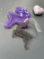MC34 Silicone mold in the shape of a Deer Christmas tree toy – image 3