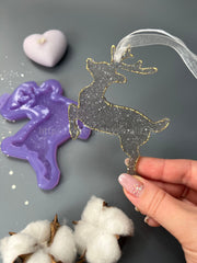 MC34 Silicone mold in the shape of a Deer Christmas tree toy – image 2