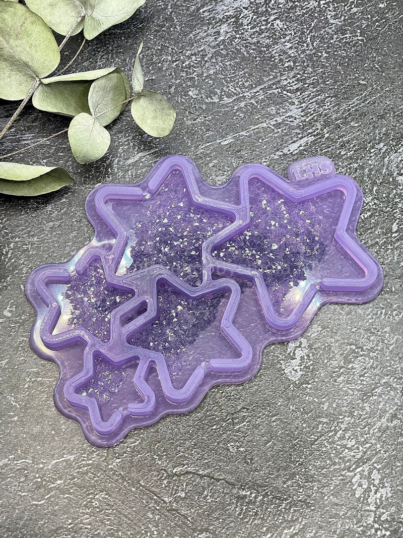 F15 confectionery mold for chocolate and candy in the shape of a Star – image 5