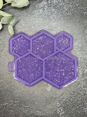 F14 Silicone mold for confectionery products in the shape of hexagons – image 7