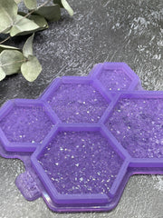 F14 Silicone mold for confectionery products in the shape of hexagons – image 5