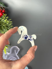 B60 Mold for keychains and brooches Horse 2 pcs – image 4