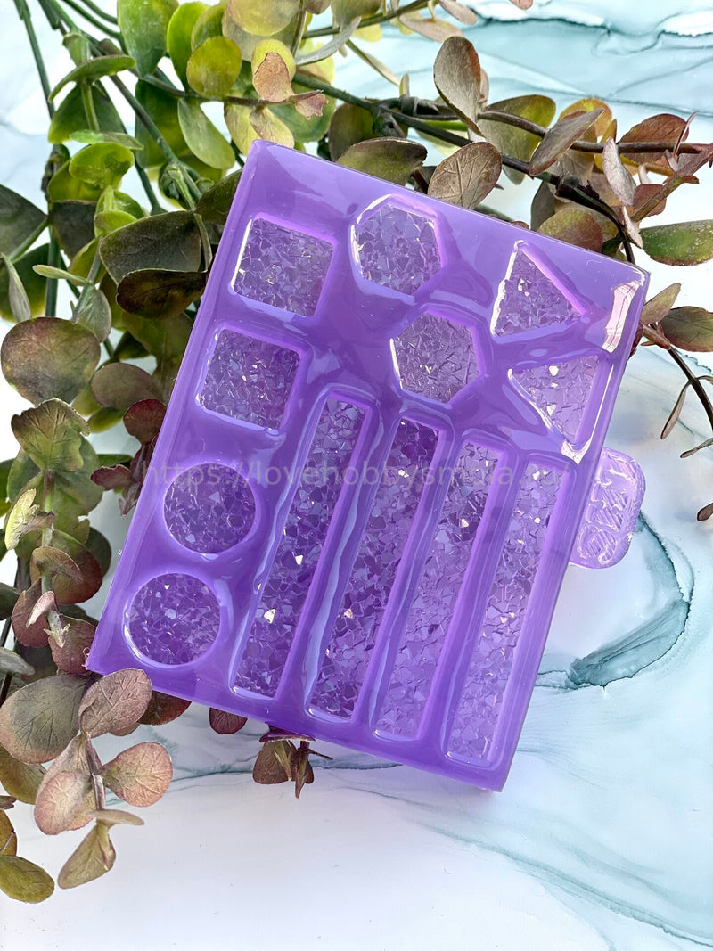 AC02 Silicone mold for earrings and epoxy resin jewelry – image 7