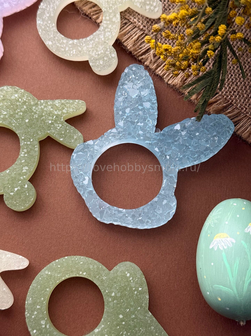 X01 mold egg cup in the shape of a Rabbit – image 1