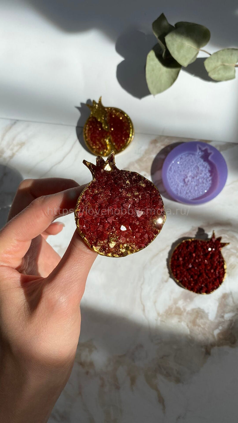 B003 Silicone mold in the form of Pomegranate 2 – image 2
