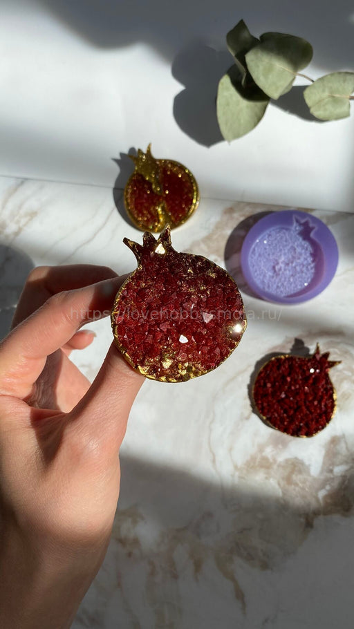 B003 Silicone mold in the form of Pomegranate 2 – image 2