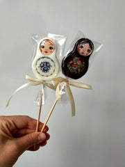 F05 confectionery mold for isomalt and chocolate in the form of Matryoshka – image 4