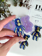 F17 Silicone mold in the shape of a Bear 3pcs – image 4