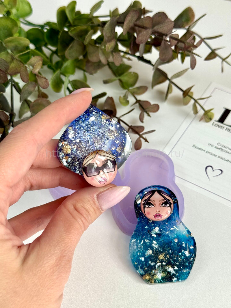 B20 mold in the form of Matryoshka and crystal kokoshnik 2 – image 3