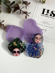B24 mold in the form of "Matryoshka and glossy kokoshnik" – image 2
