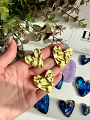 B50 Mold for resin Heart-shaped surface water 6pcs – image 3