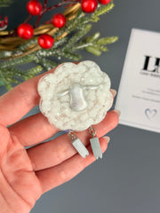 B73 Mold for keychains, brooches and jewelry Lamb with legs – image 6