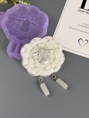 B73 Mold for keychains, brooches and jewelry Lamb with legs – image 7