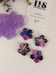 B68 Mold for keychains and brooches Lily 4 pcs – image 4
