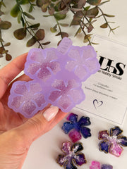 B68 Mold for keychains and brooches Lily 4 pcs – image 3