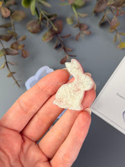 B75 Mold for keychains, brooches and jewelry Rabbits 2 pcs – image 3
