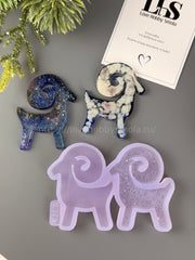 MC88 Mold New Year's Goat set of 2 pcs symbol of 2027 – image 5