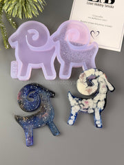 MC88 Mold New Year's Goat set of 2 pcs symbol of 2027 – image 4