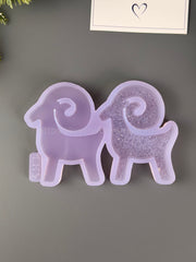 MC88 Mold New Year's Goat set of 2 pcs symbol of 2027 – image 2