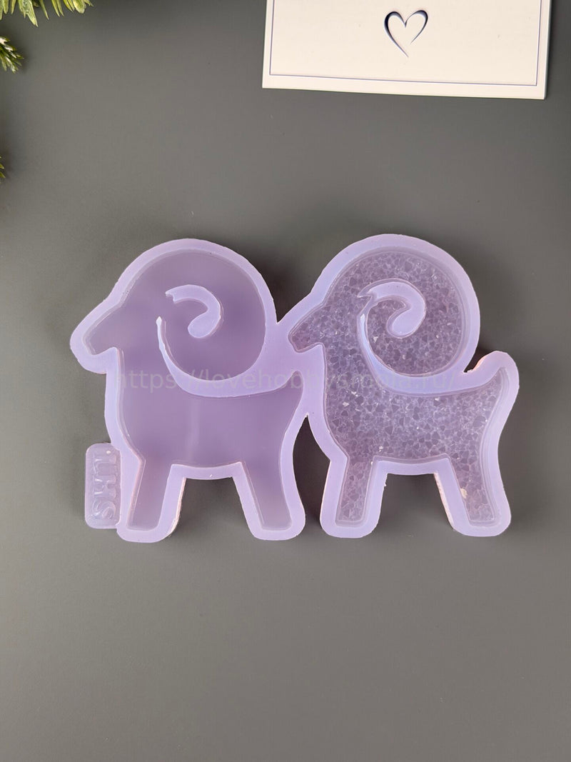 MC88 Mold New Year's Goat set of 2 pcs symbol of 2027 – image 2