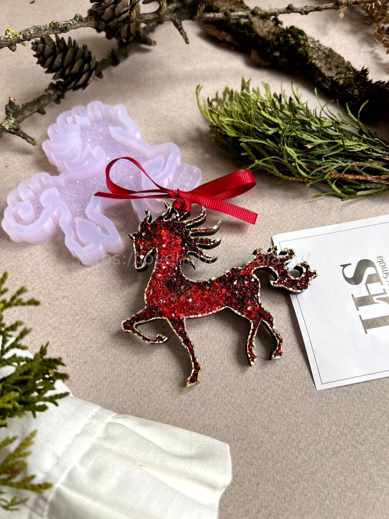 MC66 mold for epoxy resin in the shape of Fire Horse – image 3