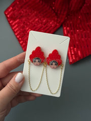 AC30 Mold for jewelry hairpins and earrings Kokoshnikki – image 3
