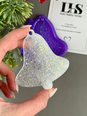 HN-13 Silicone mold in the shape of a bell Christmas tree toy – image 3
