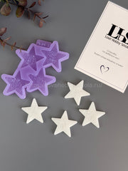 B83 Mold for keychains, brooches and jewelry Stars 4 pcs – image 4
