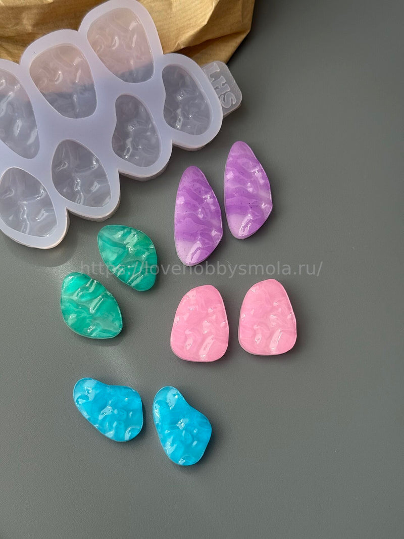 AC28 Mold for jewelry pins and earrings stones – image 7