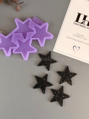 B82 Mold for keychains, brooches and jewelry Crystal stars – image 3