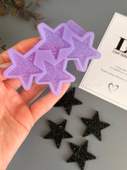 B82 Mold for keychains, brooches and jewelry Crystal stars – image 2
