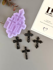 B87 Mold for keychains, brooches and decorations Crosses – image 3