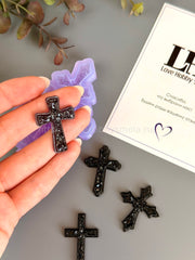 B87 Mold for keychains, brooches and decorations Crosses – image 1