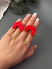 AC30 Mold for jewelry hairpins and earrings Kokoshnikki – image 11